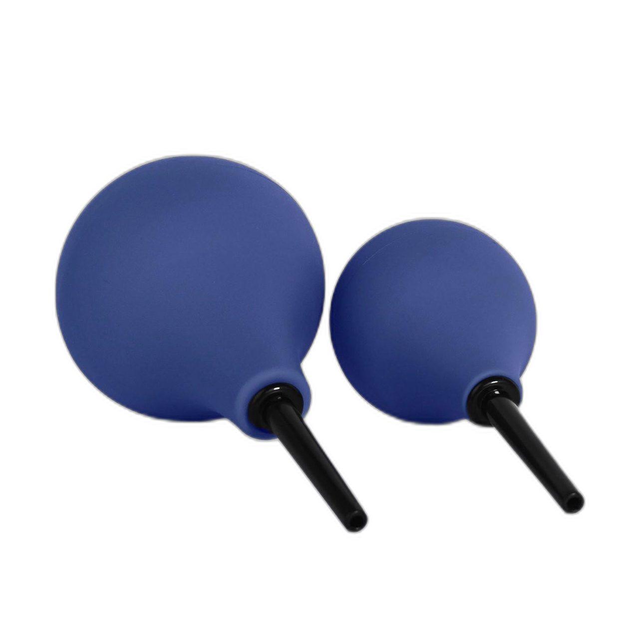 Gruszka do irygacji analnej 75 ml niebieska | Higiena analna