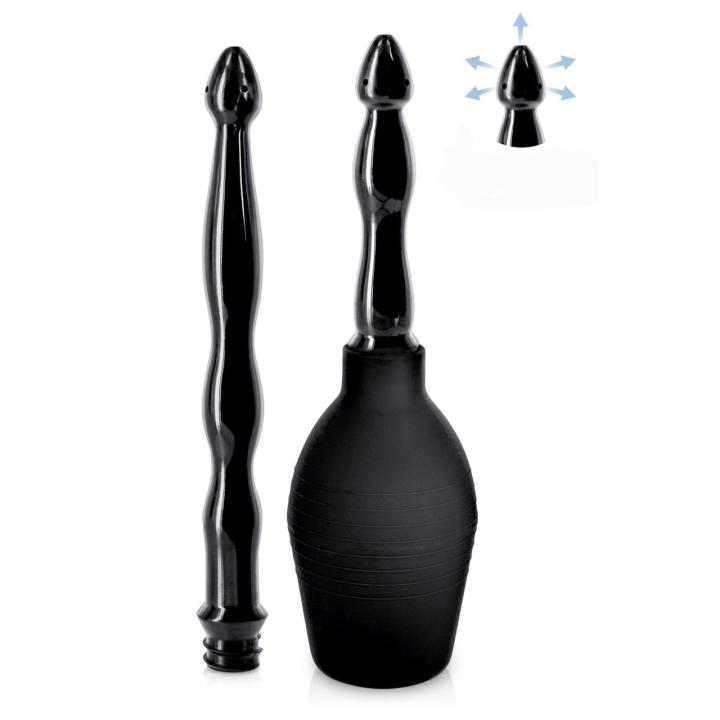 Gruszka do irygacji analnej i waginalnej 310 ml z 2 końcówkami | Loris.pl