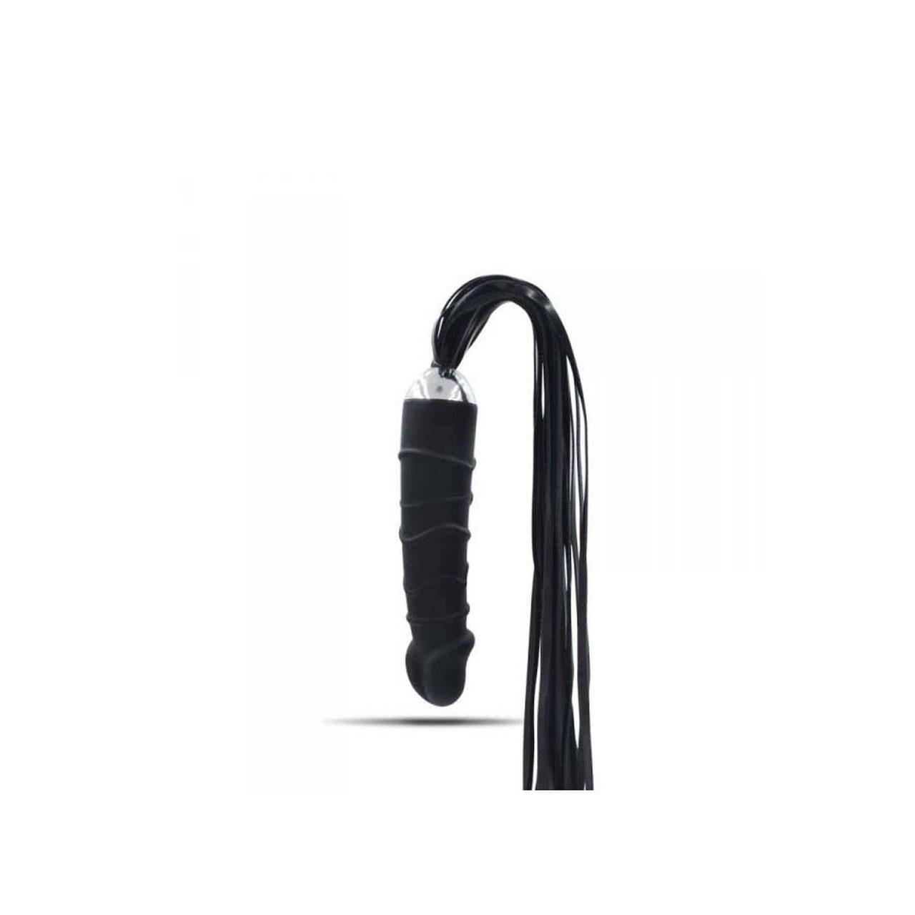 Silikonowy plug analny z frędzlami 2w1 – stymulacja i gra dominacji | Loris.pl