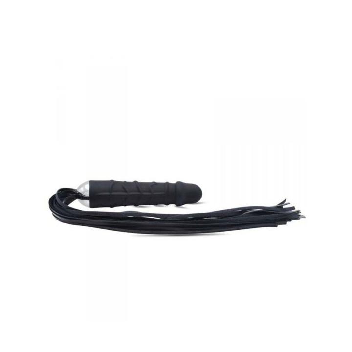 Silikonowy plug analny z frędzlami 2w1 – stymulacja i gra dominacji | Loris.pl