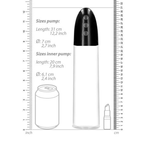 Automatyczna pompka próżniowa z tuleją, ładowana USB | 3 poziomy ssania