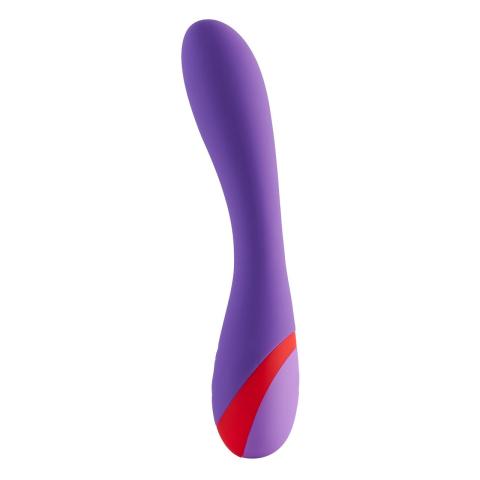 Dwukolorowy wibrator silikonowy 19 cm – 7 programów, USB, IPX6
