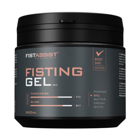 Extra gęsty żel do fistingu na bazie wody 500 ml