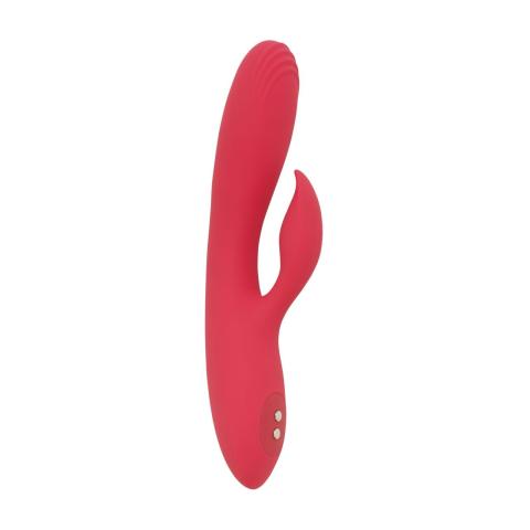 Silikonowy wibrator króliczek usb z podwójną wibracją