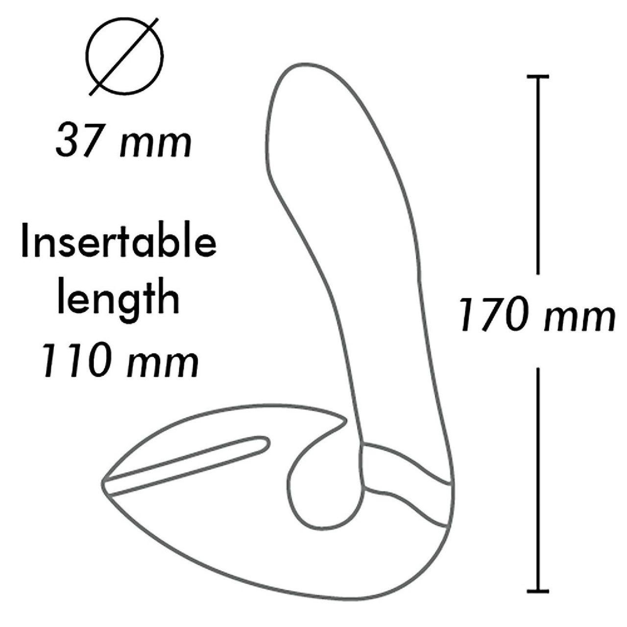 Masażer intymny fioletowy 17 cm – 2 silniki, wodoodporny, ładowanie USB