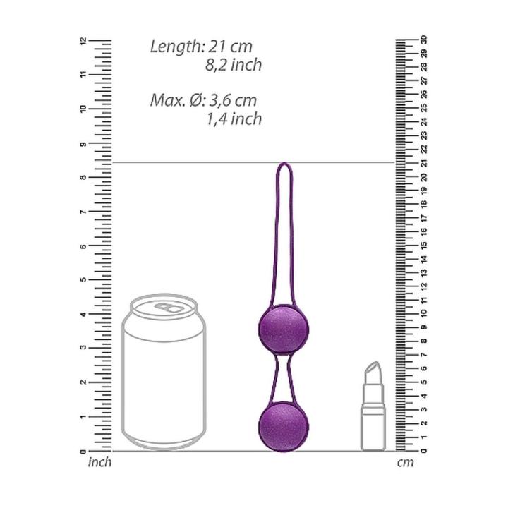 Biodegradowalne kulki gejszy 3,6 cm bez wibracji | Wodoodporne