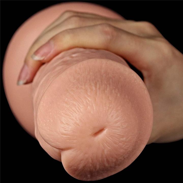 Realistyczne dildo XXL 27,5 cm z przyssawką – mocne wypełnienie