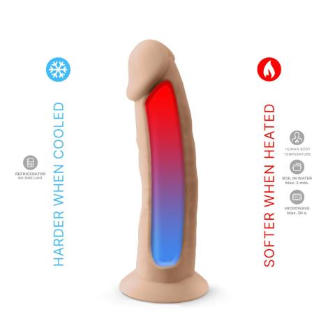 Realistyczne dildo z przyssawką 19,1 cm | Stabilne mocowanie i mocne doznania