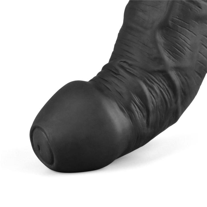 Realistyczne wibrujące dildo TPE 23 cm USB wodoodporne