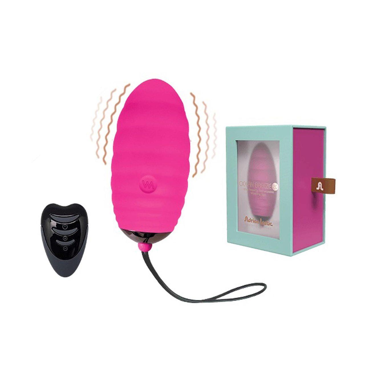 Jajko wibrujące z pilotem 10 trybów | Różowe bezprzewodowe | Loris.pl