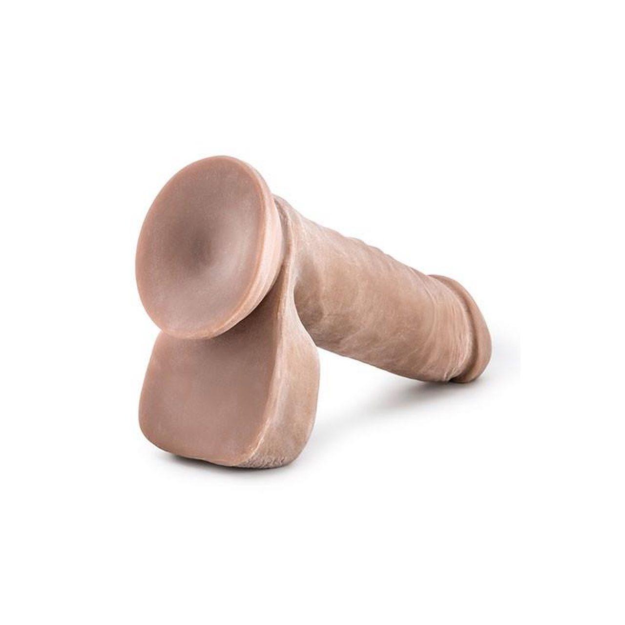 Realistyczne dildo z przyssawką 20,3 cm latino | Loris.pl