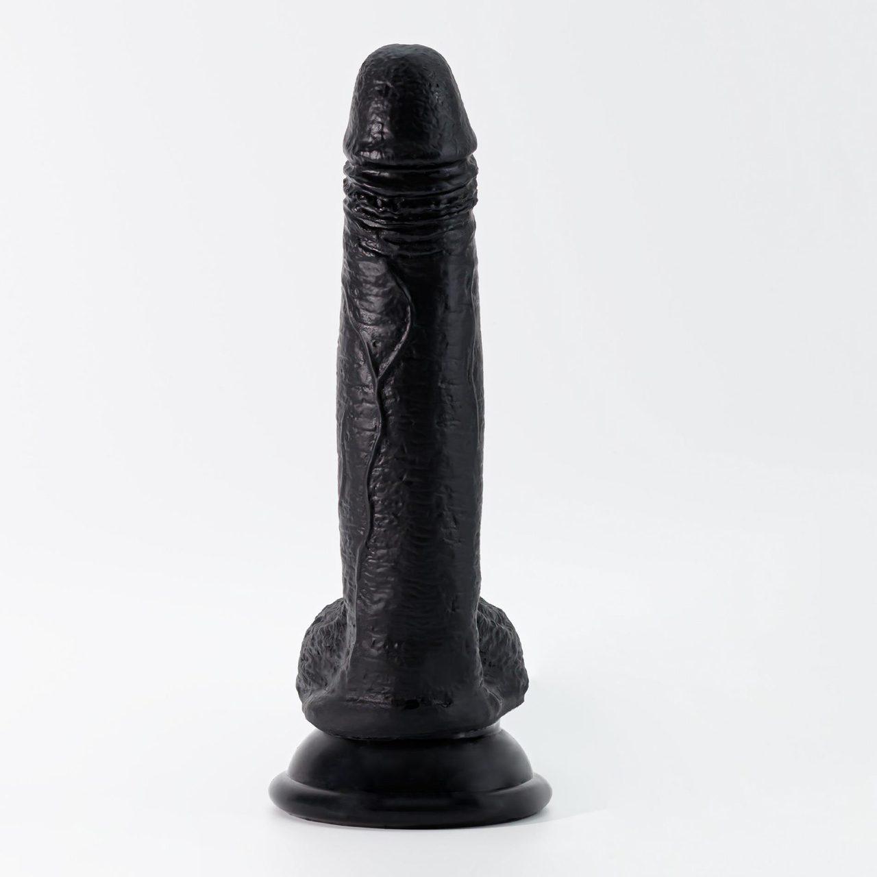 Realistyczne dildo z przyssawką 19 cm | Płynny silikon | Loris.pl