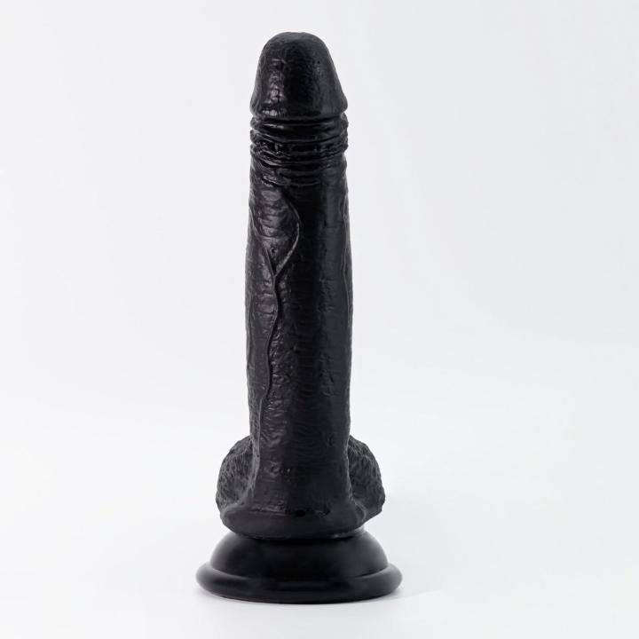 Realistyczne dildo z przyssawką 19 cm | Płynny silikon