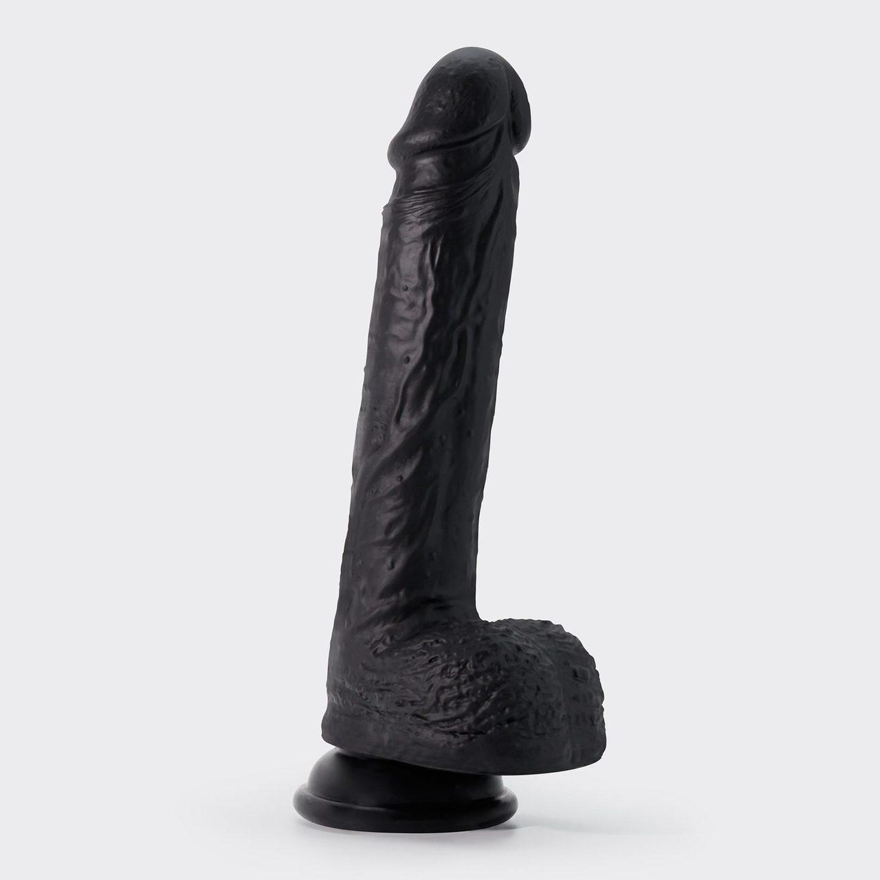 Realistyczne dildo z przyssawką 22 cm | Płynny silikon | Loris.pl