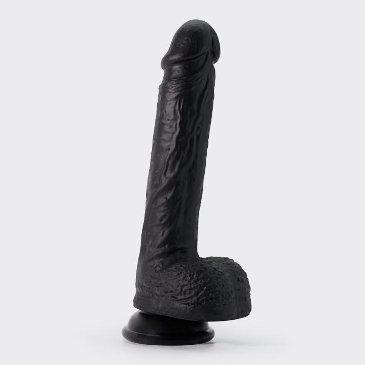 Realistyczne dildo z przyssawką 22 cm | Płynny silikon | Loris.pl