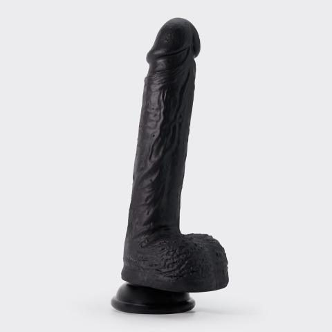 Realistyczne dildo z przyssawką 22 cm | Płynny silikon