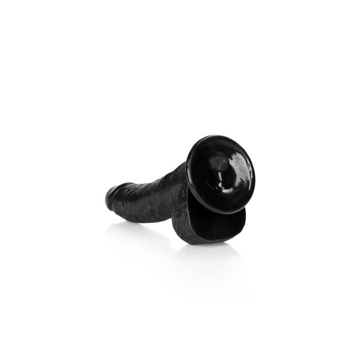 Realistyczne dildo z przyssawką 20,5 cm zakrzywione