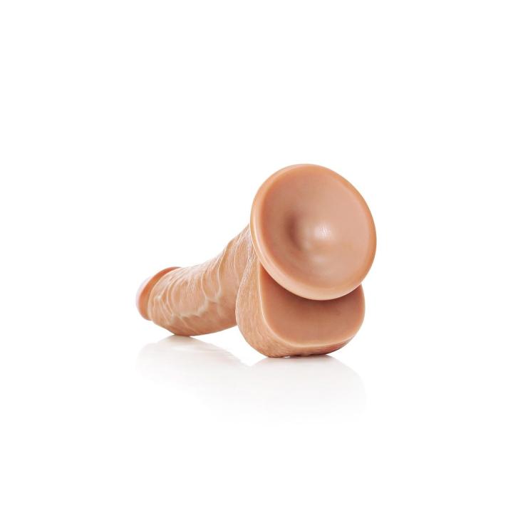 Realistyczne zakrzywione dildo z przyssawką 20,5 cm – punkt G