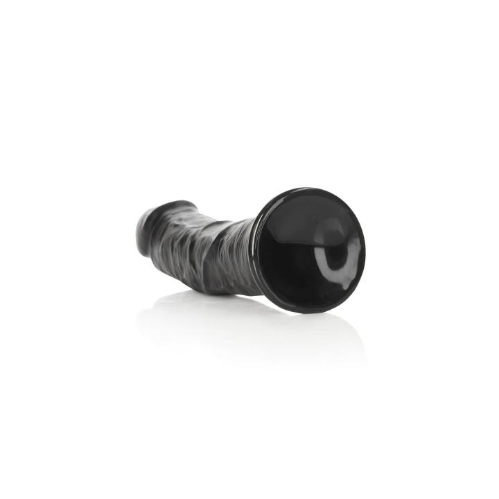 Realistyczne dildo z przyssawką 23 cm zakrzywione do punktu g
