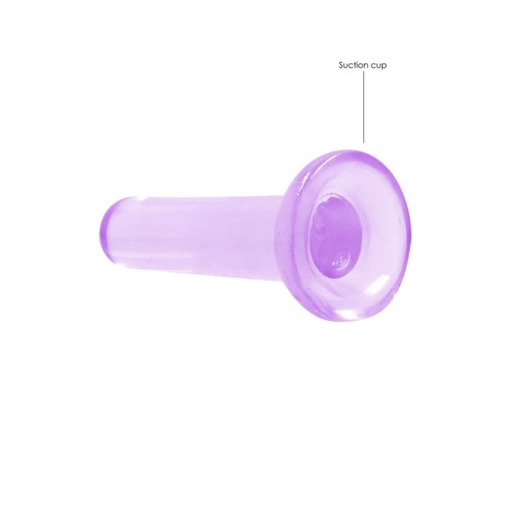 Przezroczyste dildo z przyssawką 13,5 cm – analne i waginalne