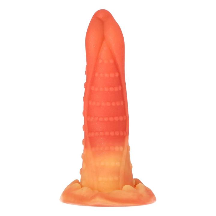 Dildo silikonowe 23 cm z przyssawką, średnica 5 cm | Loris.pl