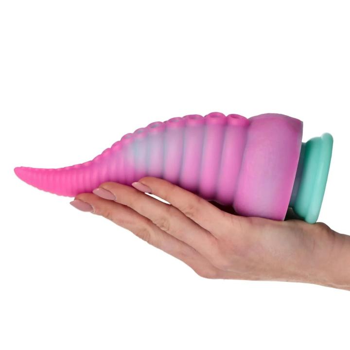 Silikonowe dildo tentaklowe 20 cm z przyssawką