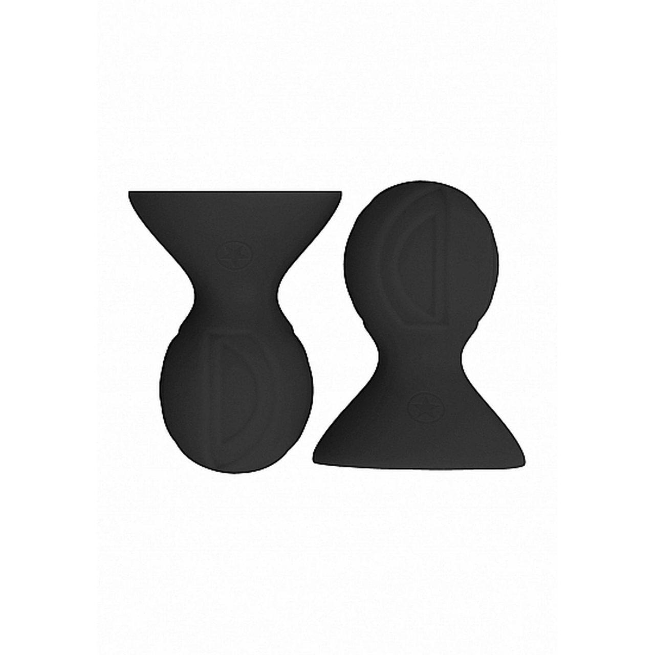 Silikonowe przyssawki na sutki czarne – pompki do stymulacji | Loris.pl