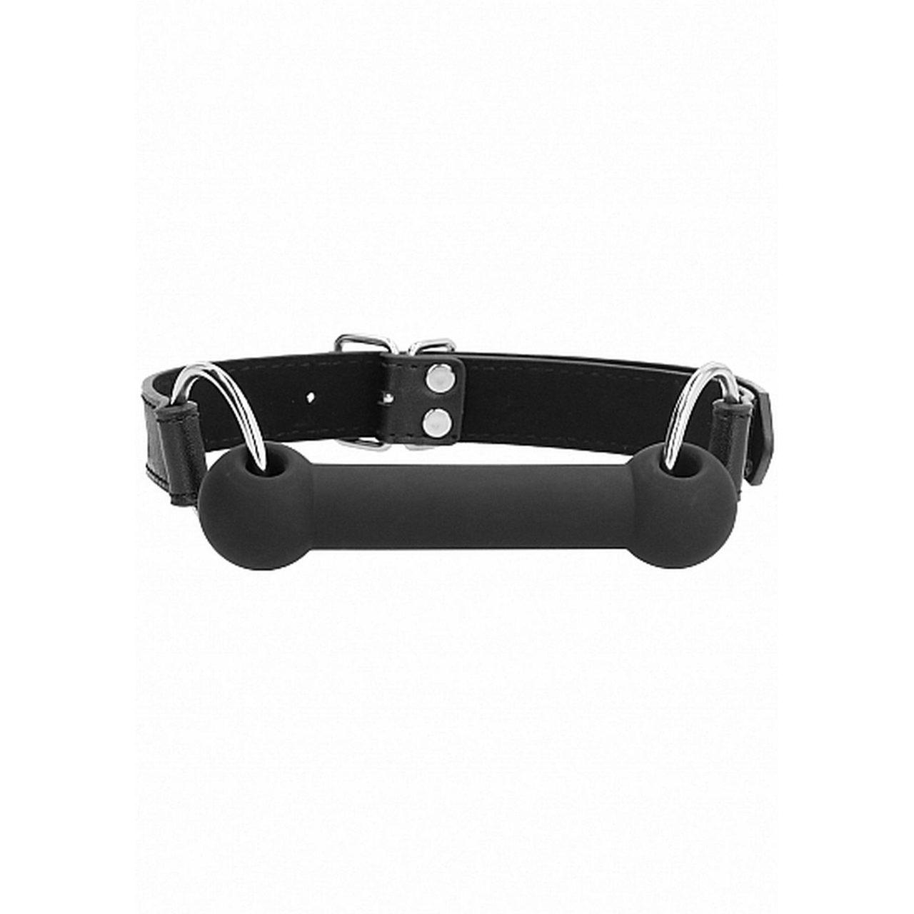 Knebel bit bdsm czarny silikon bez ftalanów | Loris.pl