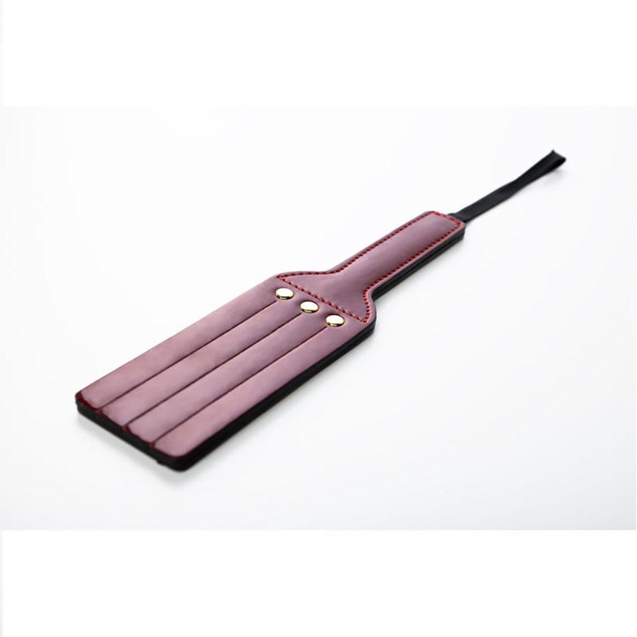 Mini packa BDSM ze skóry PU i metalu | Loris.pl