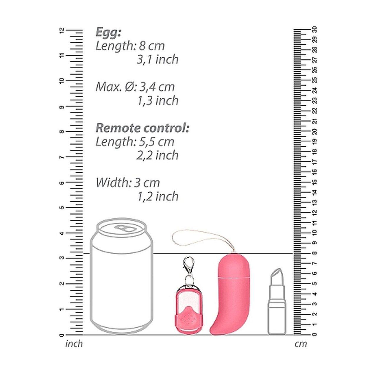Bezprzewodowe jajeczko do punktu G z pilotem 10 trybów | Loris.pl
