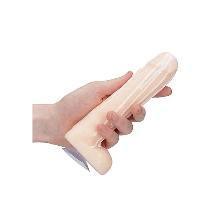 Mydło w kształcie penisa 18 cm cieliste | Śmieszny gadżet i prezent
