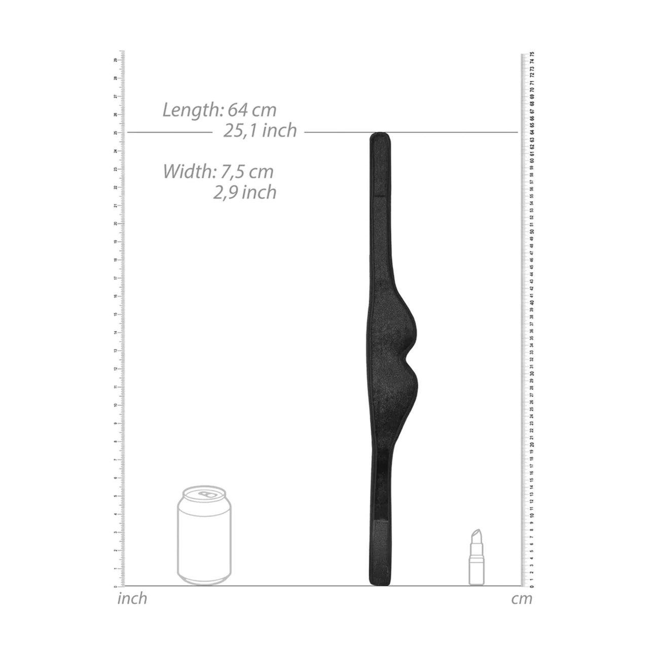Regulowana opaska na oczy BDSM – miękka i wygodna | Loris.pl