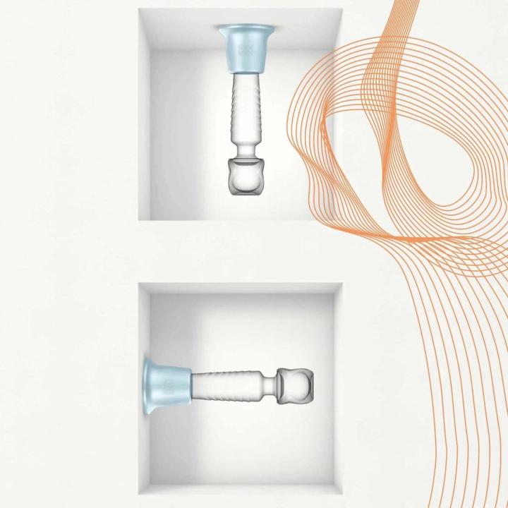 Silikonowy uchwyt z przyssawką do masażera wand 2–4,5 cm | Loris.pl