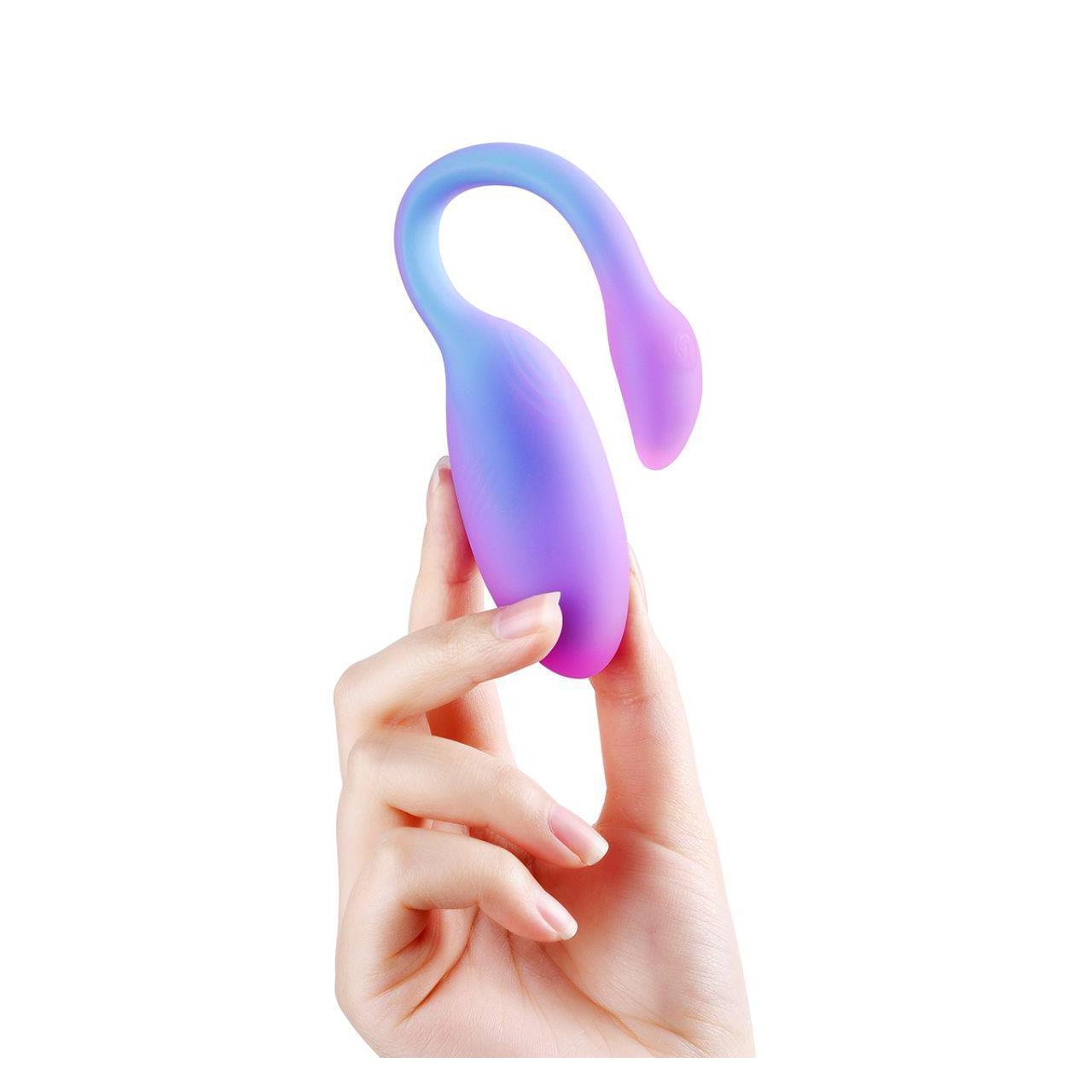 Noszony wibrator z aplikacją i sterowaniem uciskiem | Zdalna kontrola