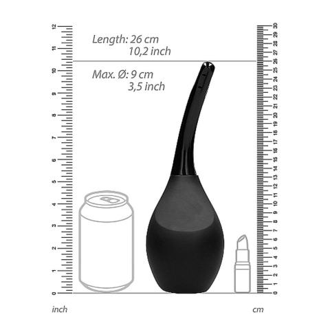 Natrysk intymny czarny 310 ml – higiena analna i intymna