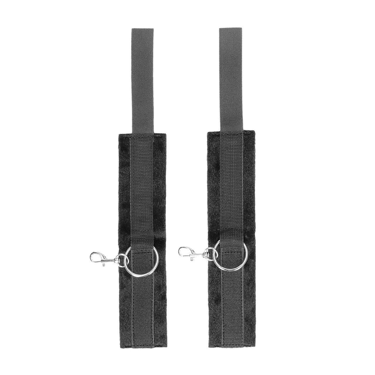 Futrzane kajdanki na ręce i nogi z rzepem | BDSM | Loris.pl