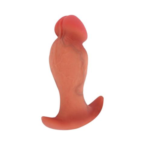 Realistyczny korek analny silikonowy 10 cm – plug analny