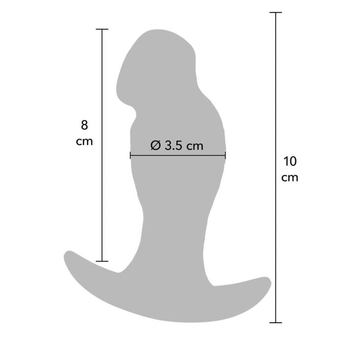 Realistyczny korek analny silikonowy 10 cm – plug analny | Loris.pl