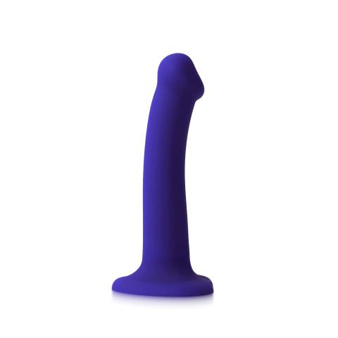 Realistyczne dildo LED z przyssawką rozmiar m | silikon, 6 trybów, ipx7