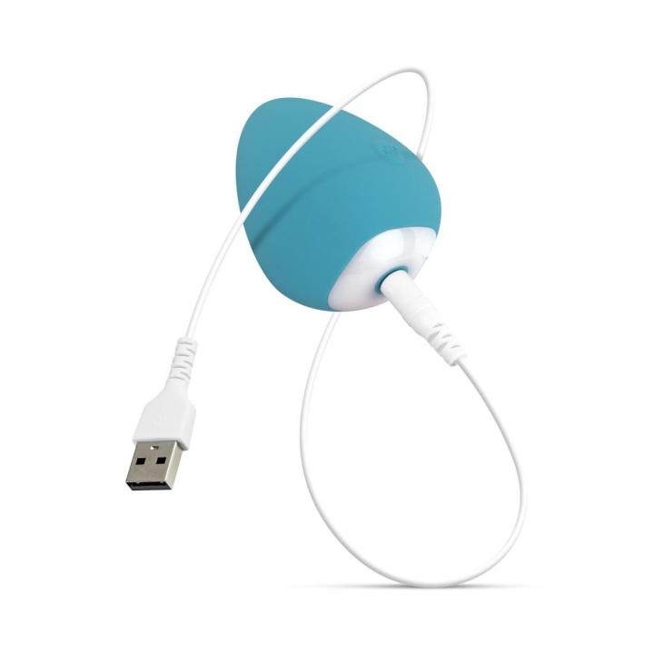 Wibrujące jajeczko silikonowe USB 10 trybów