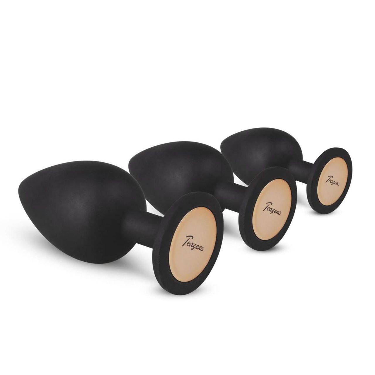 Zestaw korków analnych 3 rozmiary dla początkujących | Loris.pl