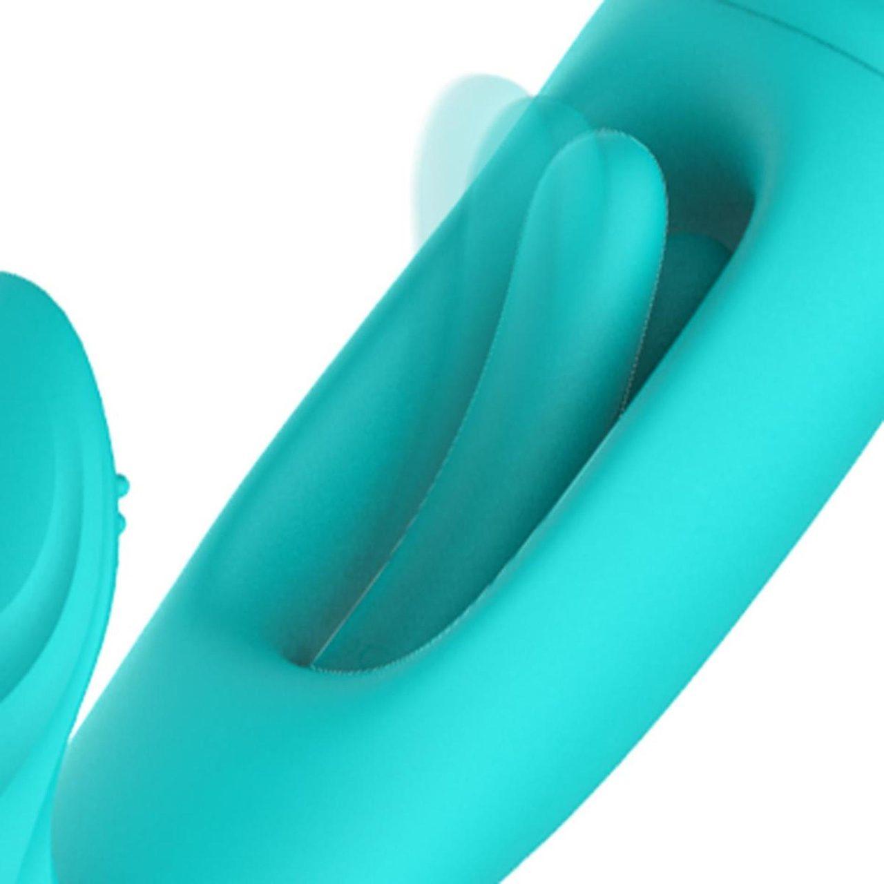 Wibrator punktu g z machaniem i stymulatorem łechtaczki | Loris.pl