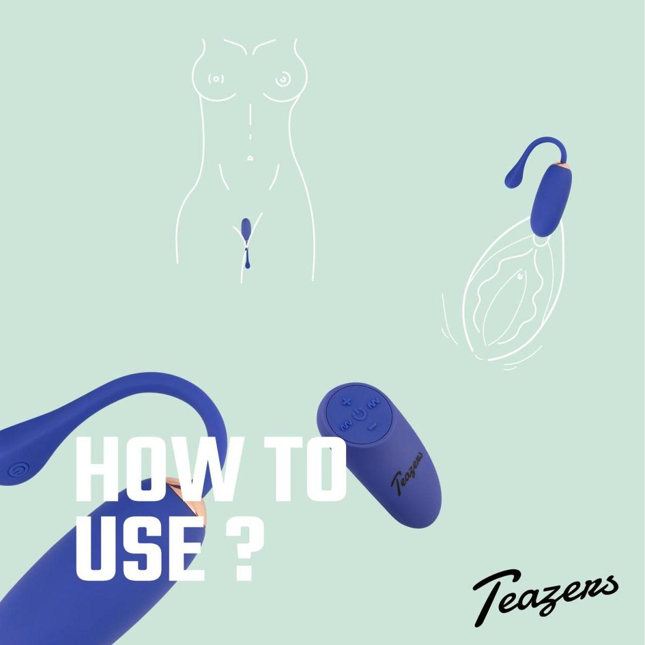 Jajeczko wibrujące z pilotem 10 trybów | Ciche | Ładowanie USB