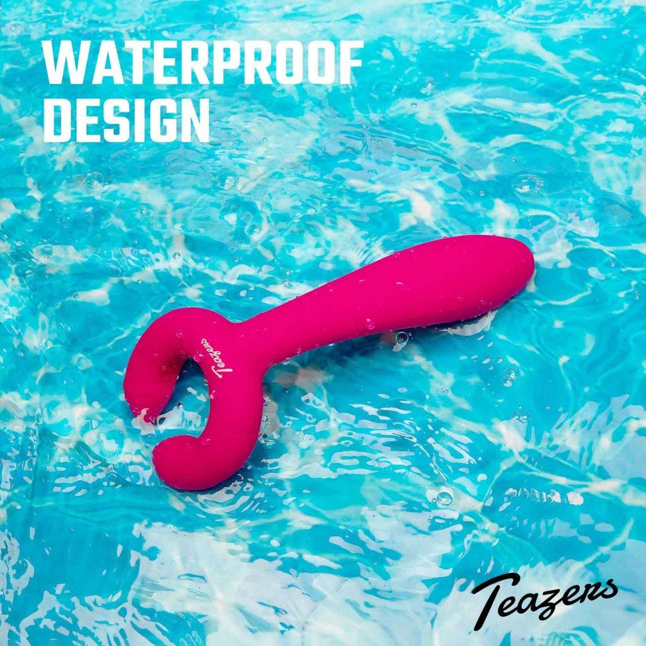 Podwójny wibrator dla par 2w1 z pierścieniem i penetracją | Loris.pl