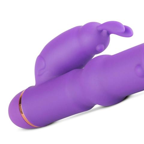 Silikonowy wibrator króliczek fioletowy – 20 trybów