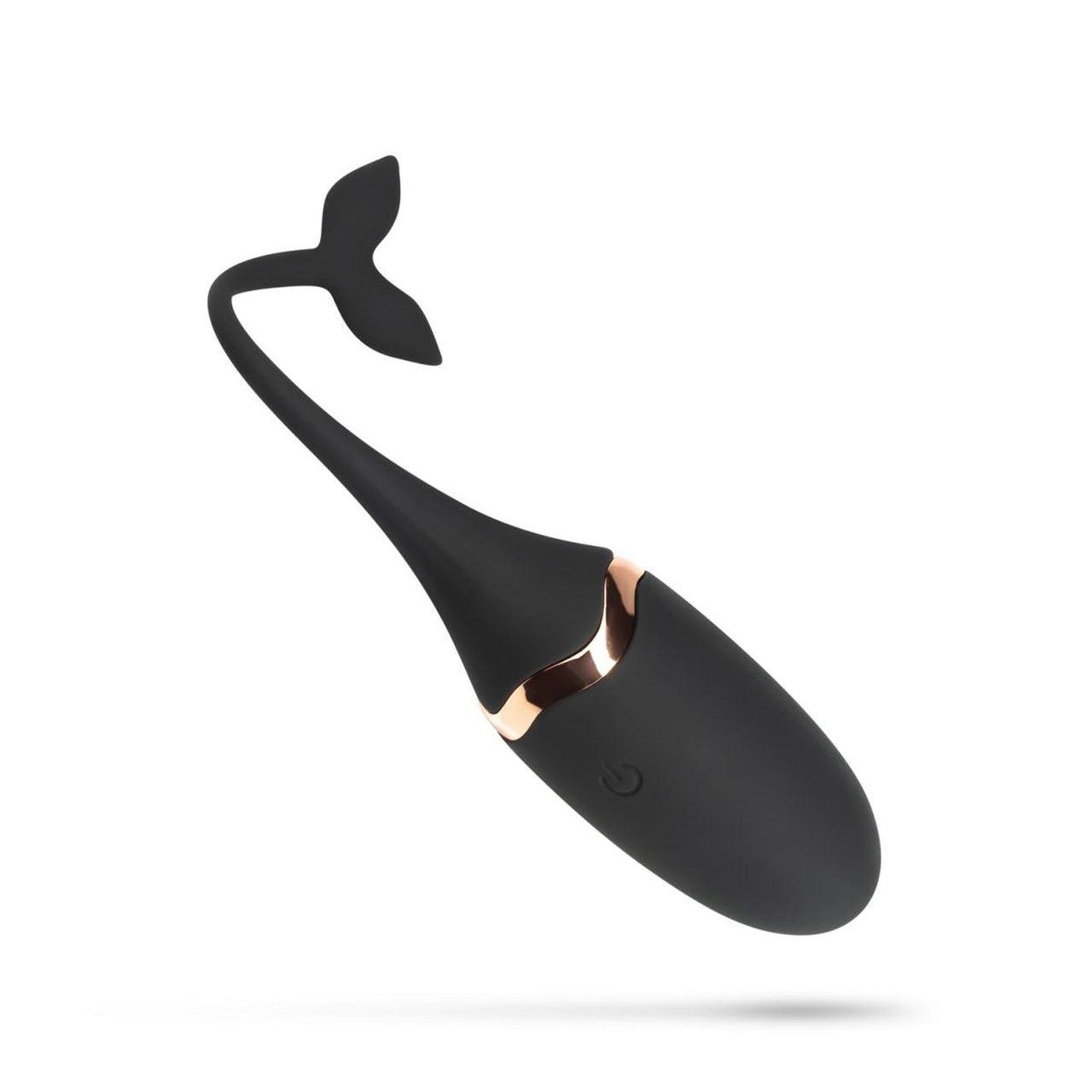 Bezprzewodowe jajko wibrujące z pilotem czarne | 12 trybów | Loris.pl