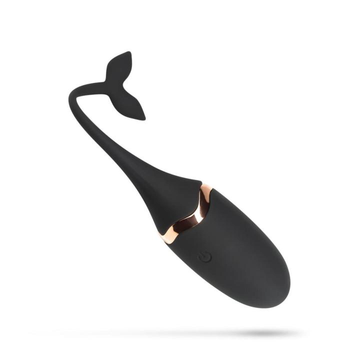 Bezprzewodowe jajko wibrujące z pilotem czarne | 12 trybów | Loris.pl