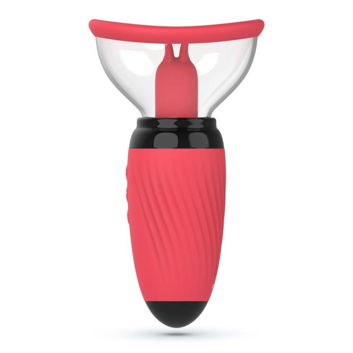 Stymulator ssący z wibrującymi języczkami USB
