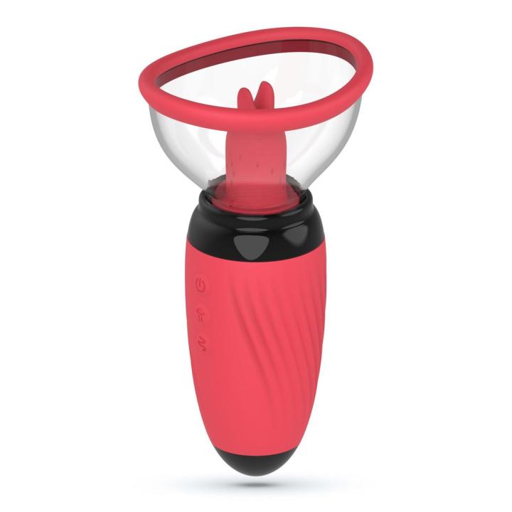 Stymulator ssący z wibrującymi języczkami USB