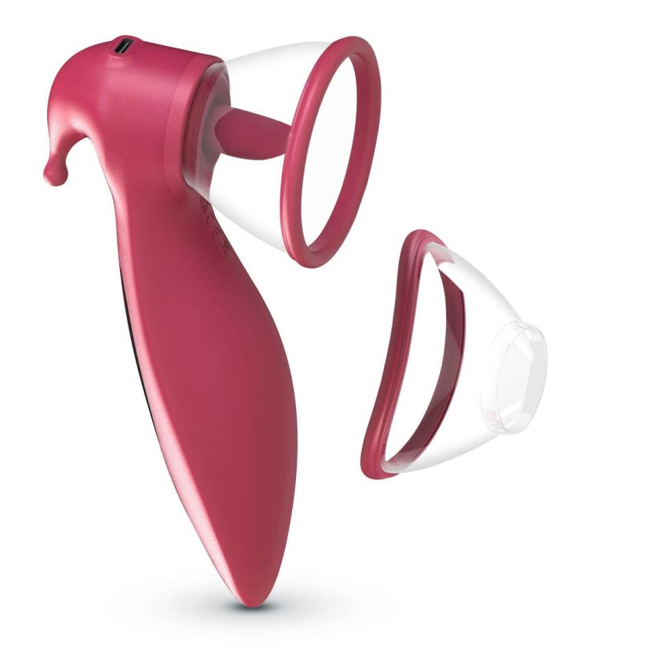 Stymulator łechtaczki i sutków z ssaniem, lizaniem i wibracjami